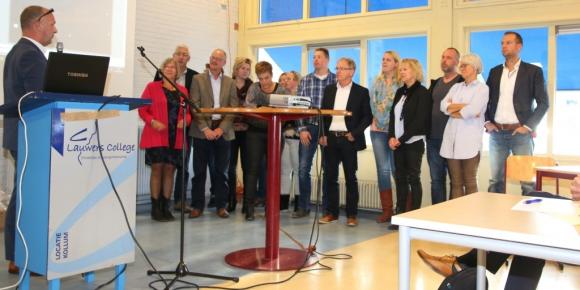 Lauwers College neemt afscheid van collega's van de locatie Surhuisterveen